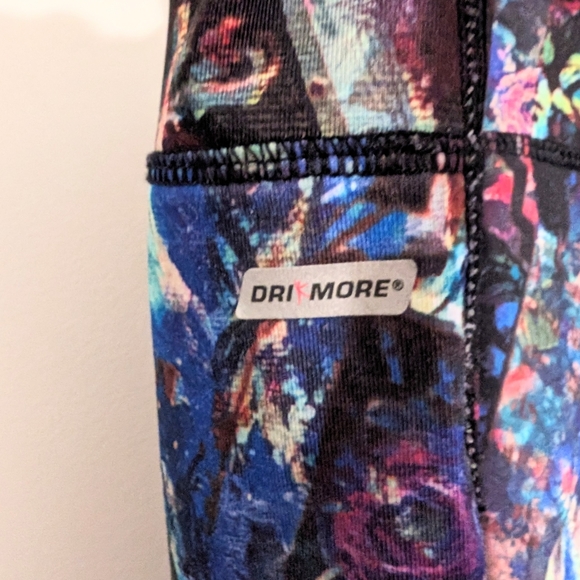 Danskin now fitted xl multicolor pants athletic wear - Picture 6 of 8